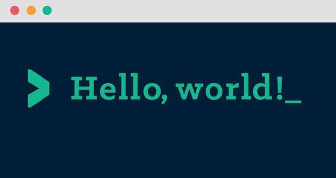Hello World Program